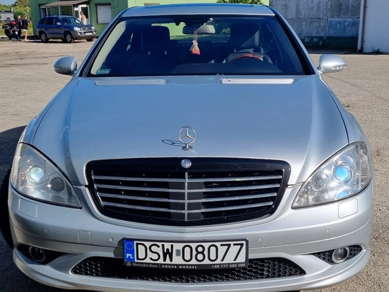 Mercedes-Benz Klasa S cena 69500 przebieg: 124321, rok produkcji 2007 z Świdnica małe 172